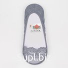 Подследники женские ажурные сеточка, цвет серый, размер 23-25 (36-40)