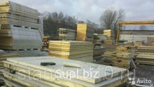 Сэндвич панели. Наполнение Пенополиизоцианурат ПИР PIR . В наличии 650 м2. Толщина 150 мм. Длина 2,98 метров. rall9003/rall9003.