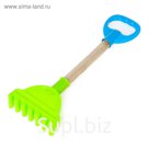 Игрушка для песочницы «Садовый инструмент», с деревянной ручкой, 36 см, для детей, МИКС