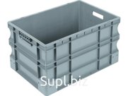 Ящик 600х400х330 сплошной с ручками, код: 29464
