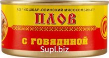 Плов с говядиной 325г ГОСТ/ж/б/Йошкар-Ола/
