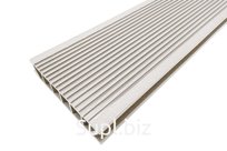 Террасная доска Deckron (Декрон) Classic, производство Россия, 153*28*6000мм, слоновая кость, П7