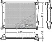 Теплообменник Denso арт. DRM43003