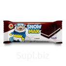 Бисквитное пирожное "Snow Max" с какао декорированное (Цветная пленка 30 гр.) -Беларусь