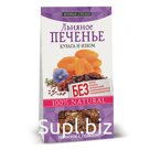 Печенье Живые снеки Льняное "с Курагой и Изюмом" 60г