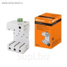 Основание TDM ОПС1, 3Р, с контактом сигнализации 1НО, SQ0201-0017