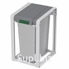 Система раздельного хранения мусора, Hailo ProfiLine Oko XL Левая 38л арт.0935-202