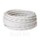 Ретро провод силовой Retro Electro, 2x1.5, белый, 200м, катушка