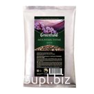 Чай GREENFIELD (Гринфилд) «Mountain Thyme», черный с чабрецом, листовой, 250 г, пакет