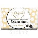 LINOM Мыло туалетное Классическое 100гр "Земляника" (флоу-пак) (4795)