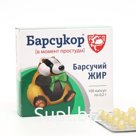 Барсучий жир Барсукор, 100 капсул по 0,2г