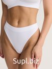 Трусы стринги со средней посадкой (XS/S 40-42, Белый)
