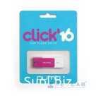 Qumo USB 2.0  16GB Click QM16GUD-CLK-Violet