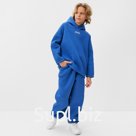 Костюм детский (худи, брюки) MINAKU: Basic Line KIDS, oversize, синий, рост 158 см