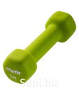 Гантель неопреновая DB-201 1 кг, салатовая