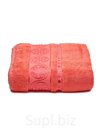 Полотенце MICRO DELUX  ORIENT 70X140см. оранжевый, 550 гр.1шт