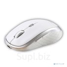 Cbr CM 551R White, Мышь беспроводная, оптическая, 2,4 ГГц, на аккумуляторах, 800 1200 1600 dpi, 5 кнопок и колесо прокрутки, выключатель питания, кабель в комплекте, цвет белый