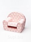 Baby armchair FIM 4478-2-1/, stars, pink