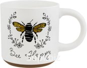 Bee mug, 430ml, material: porcelain