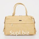 Сумка-саквояж на молнии, жёлтая