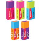 Ластик Berlingo "Fuze", цвета ассорти, 50*20*11мм