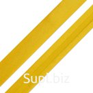 Косая бейка 1,5 смx5м (6037 т.желтый)