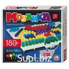 Детская мозаика пластмассовая, 180 элементов и 2 поля