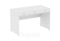 Стол письменный, цвет белый