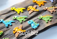 Glass Magnet/Pendant "Dinosaur"