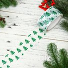 Скотч новогодний с логотипом «Елки» 48×45 м, 45 мкм