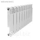 Радиатор алюминиевый STI, 500 × 80 мм, 10 секций