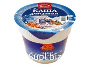 Каша рисовая м/п с изюмом,мёдом и миндалем со сливками "Вышний город" стакан 55 г