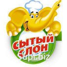 Берлинер-плетенка декор с белой и темной глазурью (65гр)х30шт «Сытый Слон»