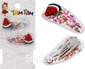 Juicy Watermelon Click-Clack Hair Clips (2 pcs)