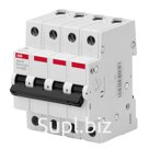 Выключатель автоматический ABB, 4P, 25A, C, 4,5кА, BMS414C25