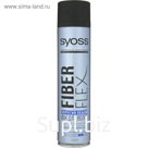 Лак для волос Syoss Fiber Flex «Упругий объём», экстрасильная фиксация, 400 мл