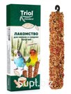 Лакомство "Triol" для мелких и средних попугаев с кунжутом, 3 шт, 80г