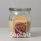 Свеча ароматическая в банке "Сандал", 12х9см