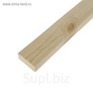 Брусок профилированный сосна, сухой, строганный, сорт AB, 300×4×2 см