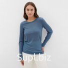Лонгслив женский KAFTAN: Basic line, синий, размер 48-50