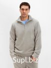 Джемпер флисовый мужской MINAKU: Fleece Soft, размер 52, серый