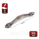 Ручка-скоба ТУНДРА PC176, м/о 96 мм, цвет медь, 4 шт.
