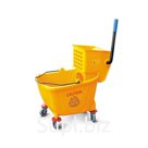 Ведро для уборки с отжимом на колесах 25 л, P.L. Proff Cuisine