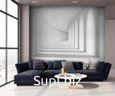 Фотообои Белый коридор