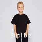 Футболка детская MINAKU:Basic line kids, чёрная, рост 104 см