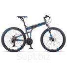 Велосипед 26" Stels Pilot-970 MD, V022, цвет антрацитовый, размер 17,5"