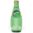 Вода ГАЗИРОВАННАЯ минеральная PERRIER (Перье), 0,33 л, стеклянная бутылка, ФРАНЦИЯ