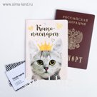 Обложка для паспорта "Котопаспорт"