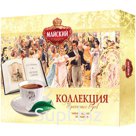 Подарочный набор чая Майский "Коллекция Изысканных Вкусов", ассорти, 30 пакетов по 30г, сашет