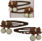 Hair clips (2 pcs)